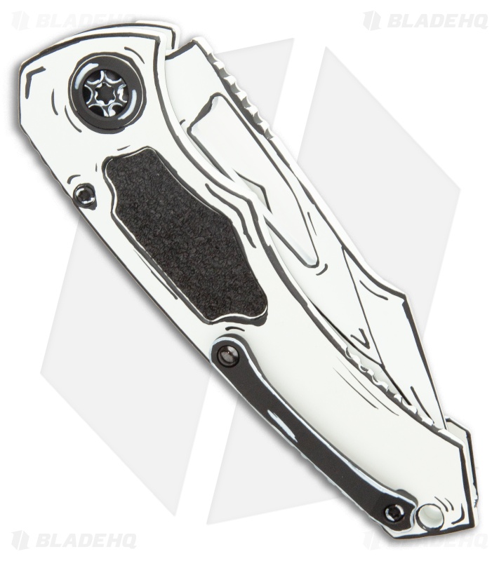 Heretic Knives Pariah Manual White Cel-Shade