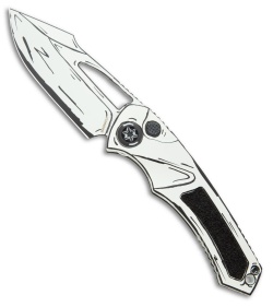 Heretic Knives Pariah Manual Button Lock Knife White Cel-Shade (3.8&quot; Cerakote) | 226420