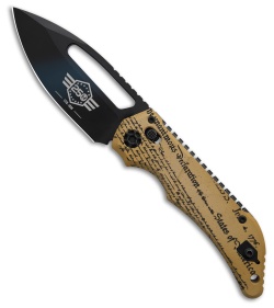Heretic Koschei S/E USA 250th Edition Crossbar Lock Knife (3.5" Black)