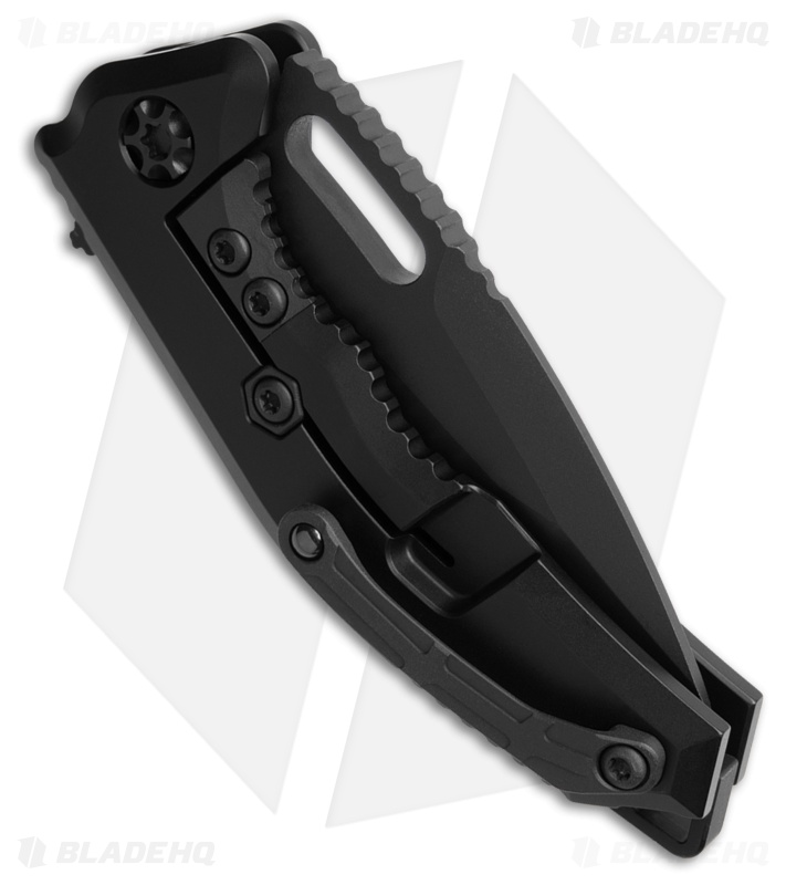 Heretic Knives Medusa Manual Black Al Cerakote MagnaCut