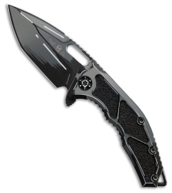 Heretic Knives Medusa Manual Frame Lock Knife Gray Cel Shade Al (3" Cerakote)