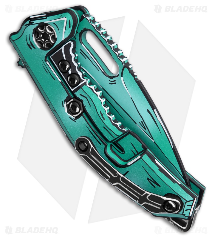 Heretic Medusa Manual Recurve | Turquoise Cel Shade