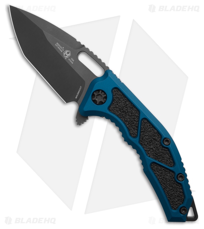 Heretic Knives Medusa Manual Tanto | Blue | DLC