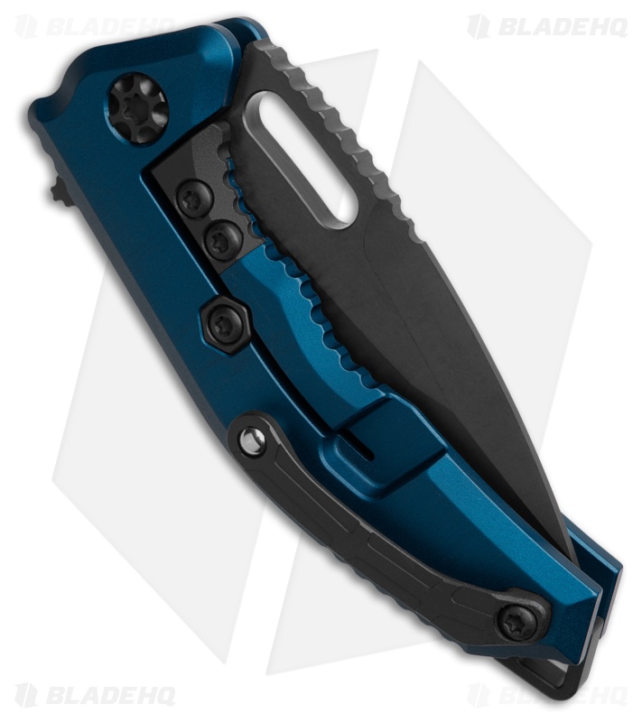 Heretic Knives Medusa Manual Tanto | Blue | DLC