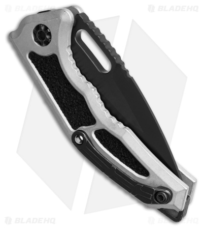 Heretic Knives Medusa Auto Tanto MagnaCut Knife Blizzard Aluminum (3" DLC)