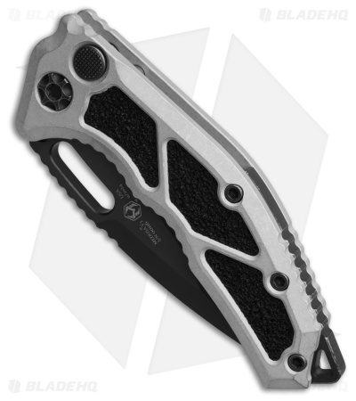 Heretic Knives Medusa Auto Tanto MagnaCut Knife Blizzard Aluminum (3" DLC)