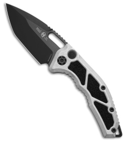 Heretic Knives Medusa Auto Tanto MagnaCut Knife Blizzard Aluminum (3" DLC)