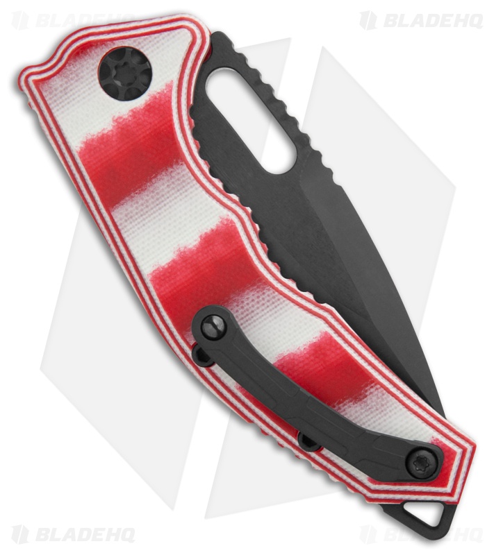 Heretic Knives Medusa Auto Tanto Candy Cane