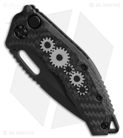 Heretic Knives Medusa Auto Tanto MagnaCut Knife Gear Black Carbon Fiber (3" DLC)