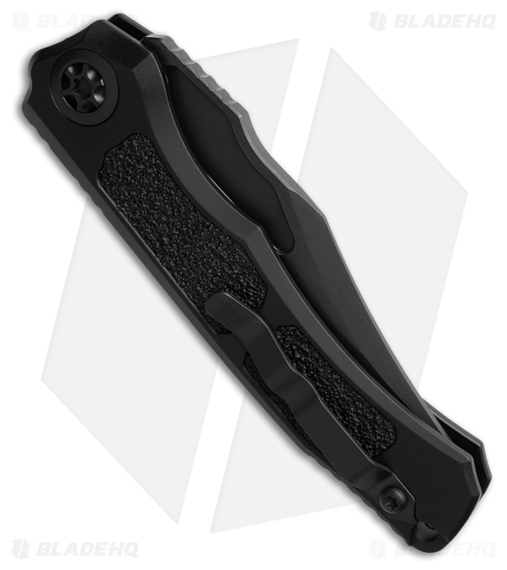 Heretic Knives Wraith Auto Bowie Knife Black Aluminum (3.6" DLC)