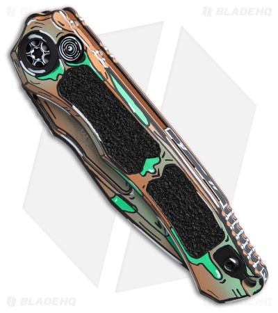 Heretic Knives Wraith V4 Automatic Knife Shipwreck Cel Shade