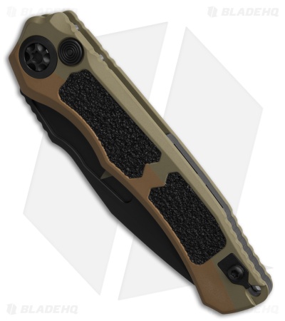 Heretic Knives Wraith V4 Blade Show TX '26 S/E Knife FDE/OD Green (3.6" Black)
