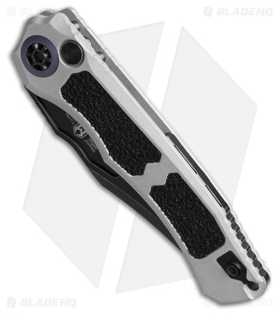 Heretic Knives Wraith V4 Bowie Automatic Knife Blizzard Al (3.7" Battleworn)