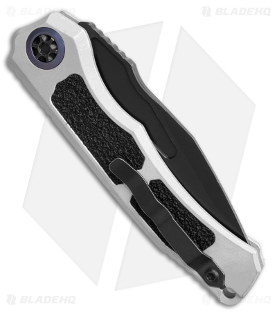 Heretic Knives Wraith V4 S/E Auto Knife Blizzard Worn Al (3.6" Battleworn Black)