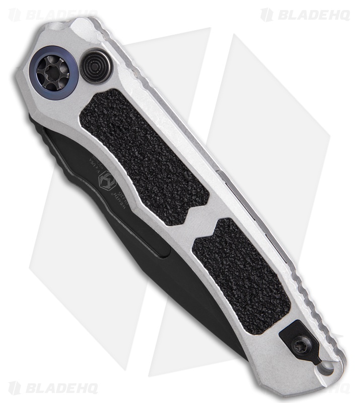 Heretic Knives Wraith V4 S/E Auto Knife Blizzard Worn Al (3.6" Battleworn Black)