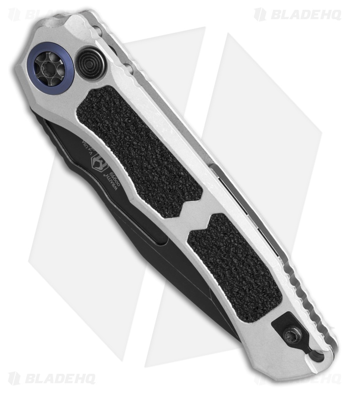 Heretic Knives Wraith V4 Tanto Auto Knife Blizzard Worn Al (3.7" Battleworn)
