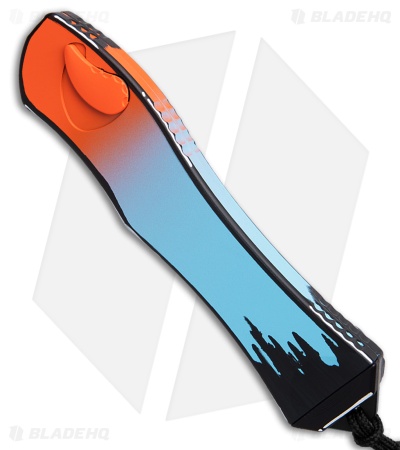 Heretic Knives Hydra V4 Auto Knife Recurve  Cel Shade GT-40 (3.6" GT-40)