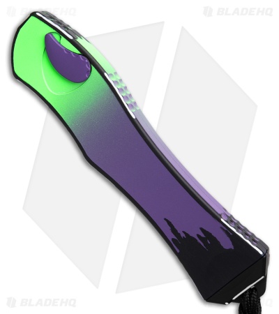 Heretic Knives Hydra V4 Recurve Automatic Knife Cel Shade Frankenstein (3.60")
