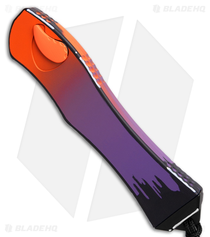 Heretic Knives Hydra V4 Recurve Automatic Knife Cel Shade Horror Night (3.60")