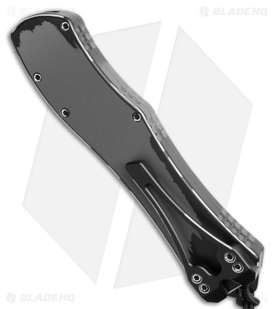 Heretic Knives Hydra V4 S/E Automatic Knife Gray Cel Shade Al (3.6" Cel Shade)