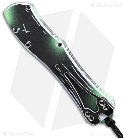 Heretic Knives Hydra V4 T/E OTF Knife Negative Cel Shade (3.6" Cel Shade)