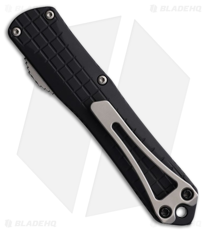 Heretic Knives Manticore S Dagger OTF Knife Black Frag (2.6" Stonewash)