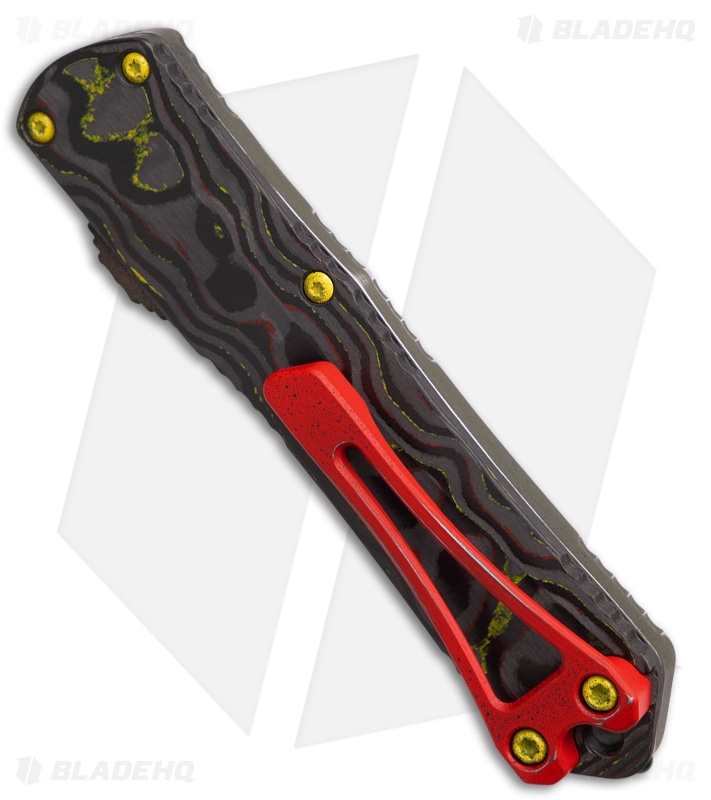 Heretic Knives Manticore-S Bowie OTF Automatic Knife Bounty Hunter (2.63")
