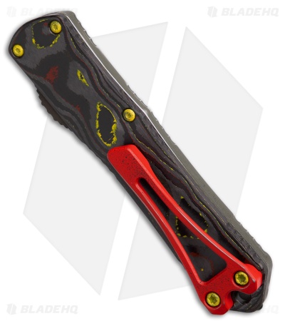Heretic Knives Manticore-S Tanto OTF Automatic Knife Bounty Hunter (2.63")