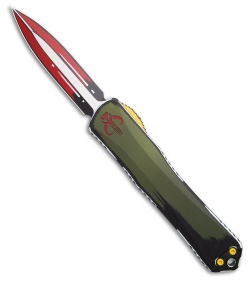 Heretic Knives Manticore X D/E Cel Shade Bounty Hunter (3.75" Red Cel Shade)