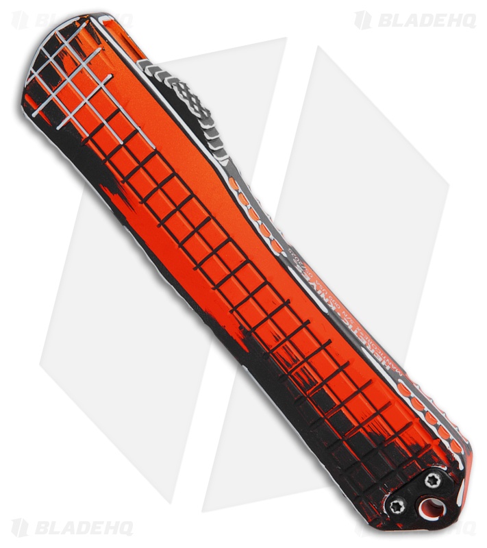 Heretic Knives Manticore X Recurve Knife Orange Cel Shade