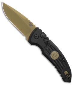 Hogue Sig Sauer A01 Microswitch Automatic Knife Drop Point (2.6" FDE)