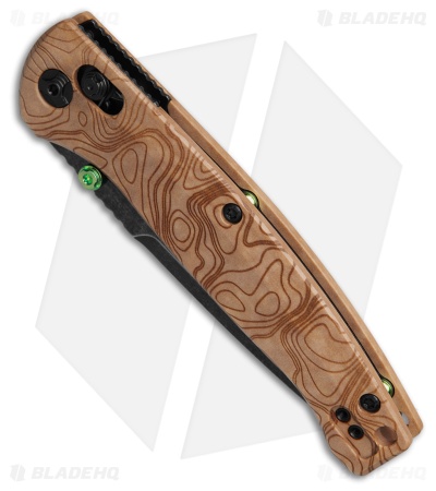 Hogue Knives Mysto ABLE Lock Knife (Wood) Richlite (3.4" Black SW)