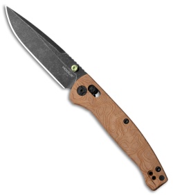 Hogue Knives Mysto Cross Bar Lock Knife Ti (Black MagnaCut)