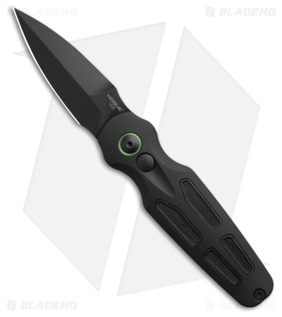 Hogue Ballista II Automatic Knife Black Al + Black G-10 (2.6" Black MagnaCut)