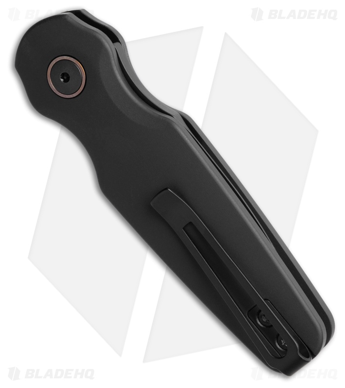 Hogue Ballista II Automatic Knife Black Aluminum + Ultem (2.6" Black MagnaCut)