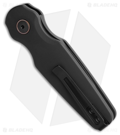 Hogue Ballista II Automatic Knife Black Aluminum + Ultem (2.6" Black MagnaCut)