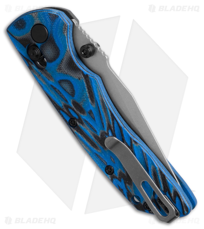 Hogue Knives Deka Clip Point Pocket Knife Blue Lava G-Mascus (3.25" SW 20CV)