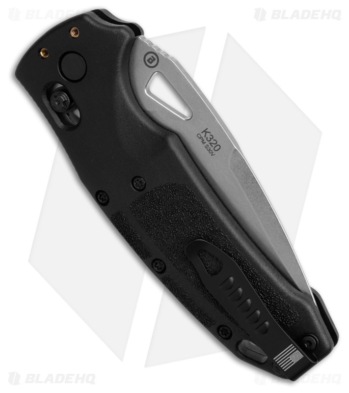 K320 Hogue Knives K320 Drop Point ABLE Lock Folding Knife | Black Polymer ...