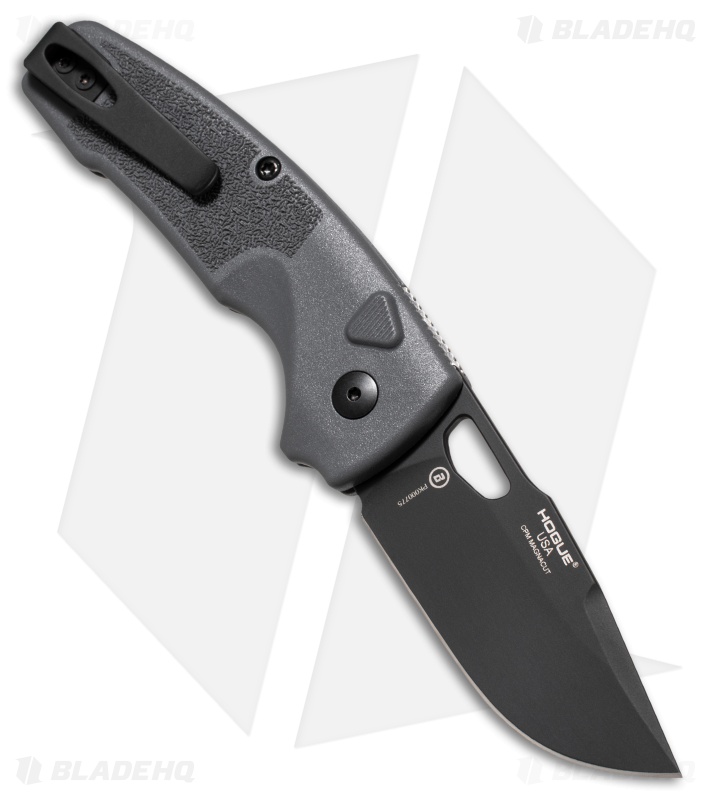 Hogue Sig Sauer K365 Automatic Clip Point Knife Gray PA12 (2.75" Black)
