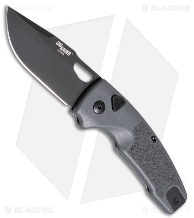 Hogue Sig Sauer K365 Automatic Clip Point Knife Gray PA12 (2.75" Black)