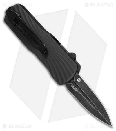 Hogue Knives Micro Counterstrike OTF Knife Al/OD Green Polymer (1.95" Black SW)