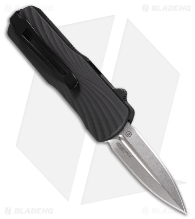 Hogue Knives Micro Counterstrike OTF Knife Black Al/Polymer (1.95" Tumbled) 