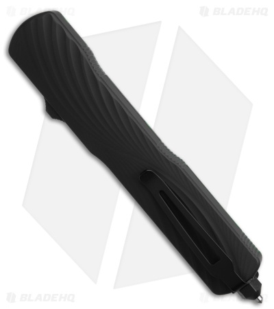 Hogue Knives Counterstrike OTF Auto Knife Black Al/Green Ultem (3.5" Tumbled)