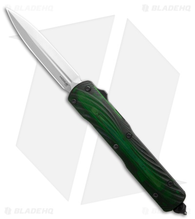 Hogue Knives Counterstrike OTF Auto Knife Black Al/Green Ultem (3.5" Tumbled)