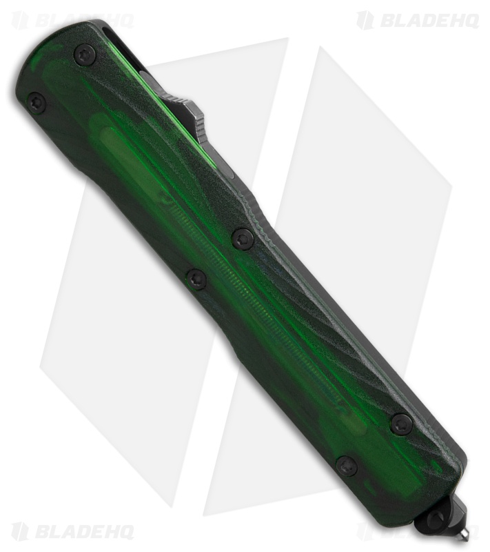 Hogue Knives Counterstrike OTF Automatic Knife Black Al/Green Ultem (3.5" Black)