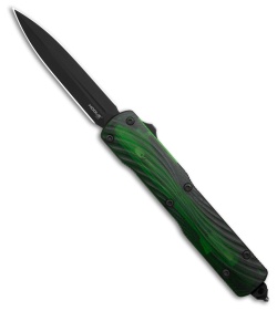 Hogue Knives Counterstrike OTF Automatic Knife Black Al/Green Ultem (3.5" Black)