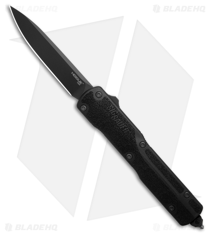 Hogue Sig Sauer Counterstrike S/E OTF Knife Black Al/Black Polymer (3.4" PVD)