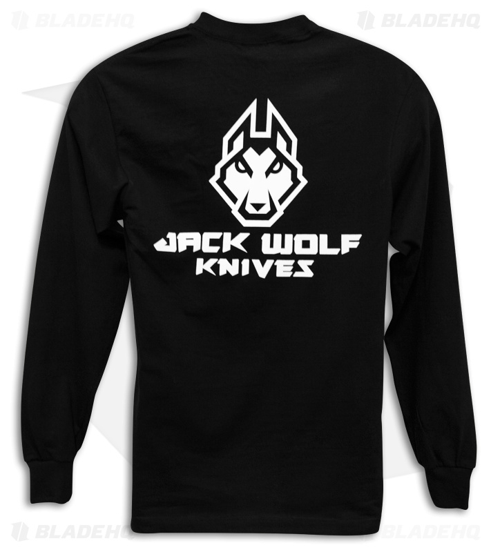 Jack Wolf Knives Long Sleeve Shirt - Black