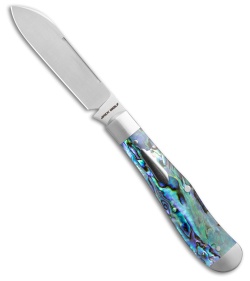 Jack Wolf Knives Eureka Slip Joint Knife Abalone (3" Satin)
