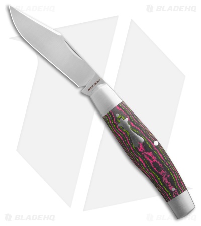 Jack Wolf Knives Stockman Slip Joint Knife CC Watermelon Sugar (3.1" Satin)
